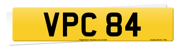 Registration number VPC 84